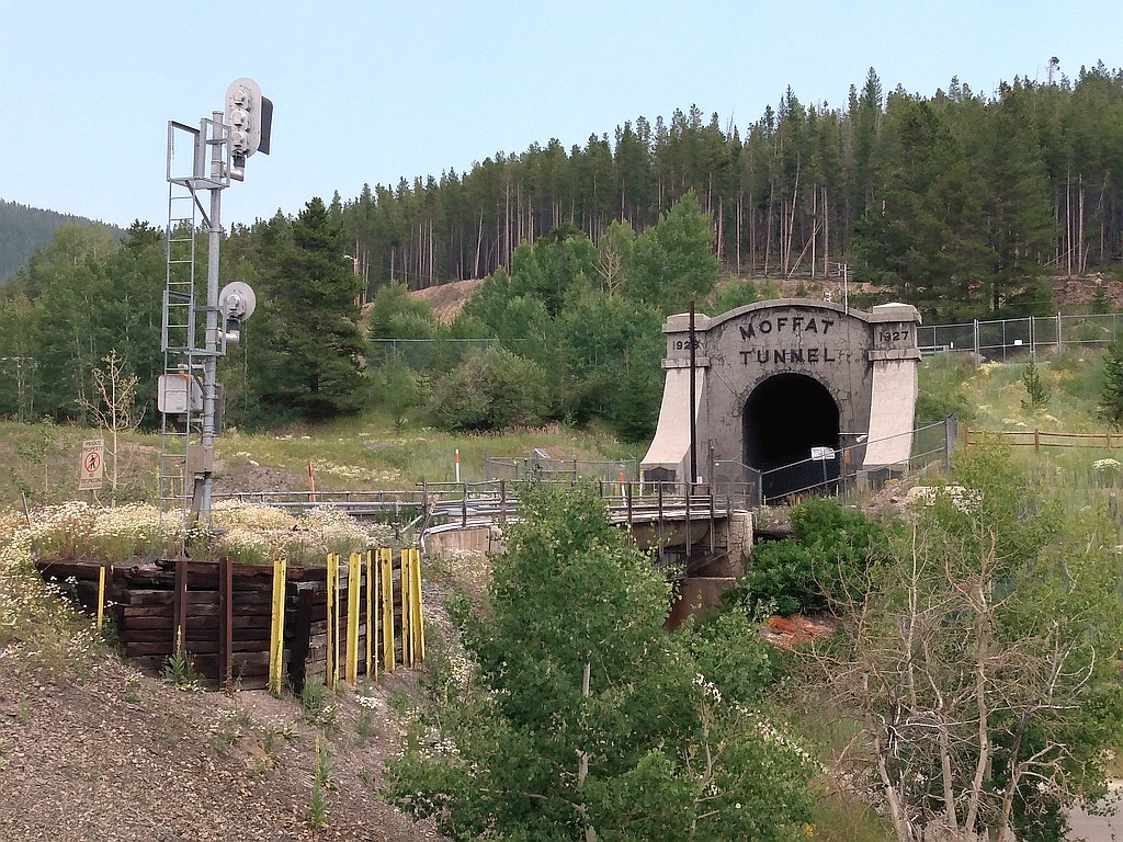 Moffat tunnel West portal